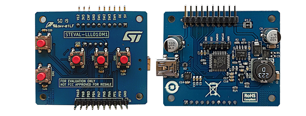 Diagramma - STMicroelectronics Kit di valutazione STEVAL-LLL010V1